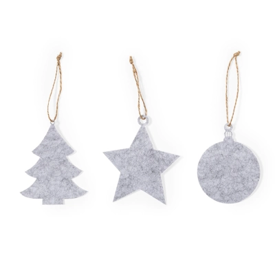 Christmas Decoration Set GREY