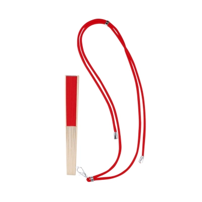 Hand Fan RED