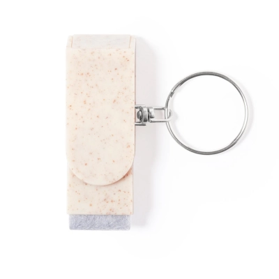 Holder Keyring NATURAL