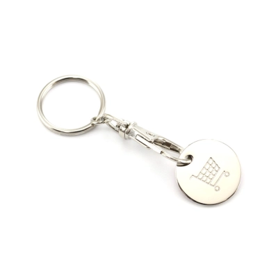 Keyring Coin FUCHSIA