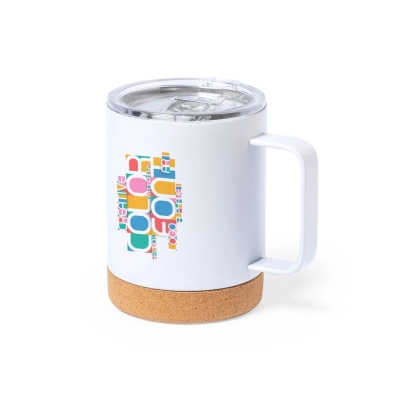 Sublimation Insulated Mug WHITE