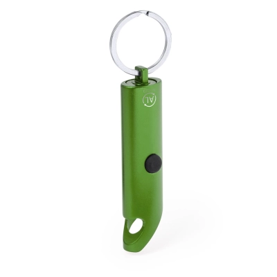 Torch Keyring GREEN