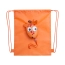 Foldable Drawstring Bag ORANGE
