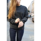 ALIX - SWEAT FRANCE - Kolor Deep Black