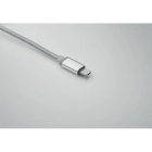 BLUE Kabel ładujący 4 w 1 typu C kolor srebrny