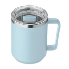 COCOA - Kubek z 2 ściankami 400 ml - Kolor Baby Blue