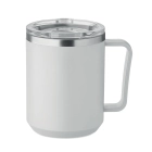 COCOA - Kubek z 2 ściankami 400 ml - Kolor Szary