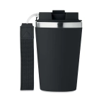 Kubek dwuścienny 350 ml TOPAZ kolor czarny