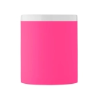 MUGIVA - Kubek ceramiczny 300ml - Kolor Fluorescencyjny -Fuksja