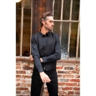 BLAISE MEN - SHIRT - Kolor Deep Black