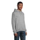 NICHOLAS MEN - HOODED SWEAT - Kolor Gray Melanged