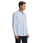 BART MEN - MAO COLLAR SHIRT - Kolor Soft Blue