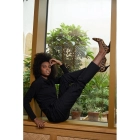 OWEN LSL WOMEN - Kolor Deep Black