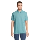 PACIFIC - MEN POLO - Kolor Pool Blue