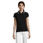 PASADENA WOMEN - PASADENA DAMSKA POLO - Kolor Negro/Blanco