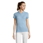 PASSION - Damskie POLO 170g - Kolor Sky Blue Pique