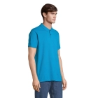 PULSE - UNISEX POLO - Kolor Aqua
