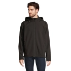 RACE HOODED MEN - RACE MEN HOODED JACKET - Kolor Czarny