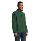 RELAX - Męski softshell 340g - Kolor Ciemno-Zielony