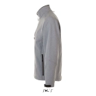 RELAX - Męski softshell 340g - Kolor Szary Melanż