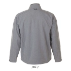 RELAX - Męski softshell 340g - Kolor Szary Melanż