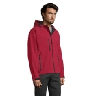 REPLAY MEN - REPLAY męski softshell 340 - Kolor Pepper Red