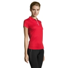 PERFORMER WOMEN - SPORTS POLO - Kolor Czerwony