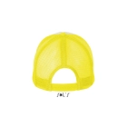 BUBBLE - CAP POLYESTER - Kolor White/Neon Yellow