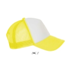 BUBBLE - CAP POLYESTER - Kolor White/Neon Yellow