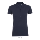 PHOENIX WOMEN - ELASTANE POLO - Kolor French Navy