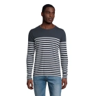 MATELOT LSL MEN - T-SHIRT - Kolor Francuski Granatowy/biały