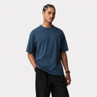 BOXY MEN - T-SHIRT OVERSIZE - Kolor Mysi Szary