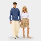 PACIFIC LSL - POLO - Kolor Denim