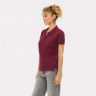 PASSION - Damskie POLO 170g - Kolor Burgundy