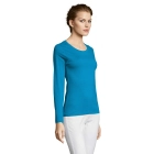 MAJESTIC - Damski T-SHIRT 150g - Kolor Aqua