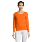 MAJESTIC - Damski T-SHIRT 150g - Kolor Pomaranczowy