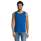 JUSTIN - MEN'S TANK TOP 150 - Kolor Niebieski JUSTIN - MEN'S TANK TOP 150 - Kolor Niebieski