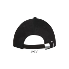 BUFFALO - SIX PANEL CAP - Kolor Negro/Rojo