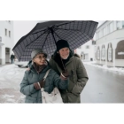 Składany parasol 23 cale CANOVA kolor czarny