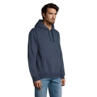 SPENCER - BLUZA Z KAPTUREM - Kolor Melanż Denim