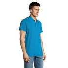 SUMMER II - MEN polo 170g - Kolor Aqua