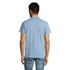 SUMMER II - MEN polo 170g - Kolor Sky Blue Pique