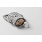 TOASTY - Termofor 400 ml - Kolor Szary