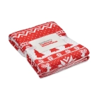 TOSTI - Koc polarowy RPET 190 gr/m² - Kolor Czerwony TOSTI - Koc polarowy RPET 190 gr/m² - Kolor Czerwony