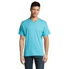 VICTORY - Męski T-SHIRT 150g - Kolor Niebieski Atol