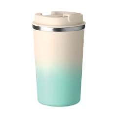 BRACE GRADIENT - Kubek dwuścienny 350 ml - Kolor Miętowy Zielony