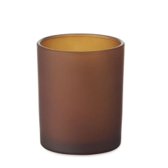 KIVAS WOOD - Świeca z wosku roślinnego 80gr - Kolor Brazowy
