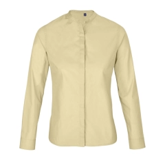 BART WOMEN - MAO COLLAR SHIRT - Kolor Beige