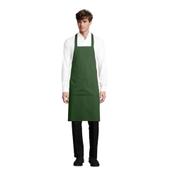 GAMMA - APRON W/POCKETS 240g - Kolor Ciemno-Zielony