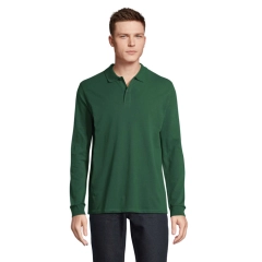 PLANET LSL - POLO ORGANIC - Kolor Ciemno-Zielony